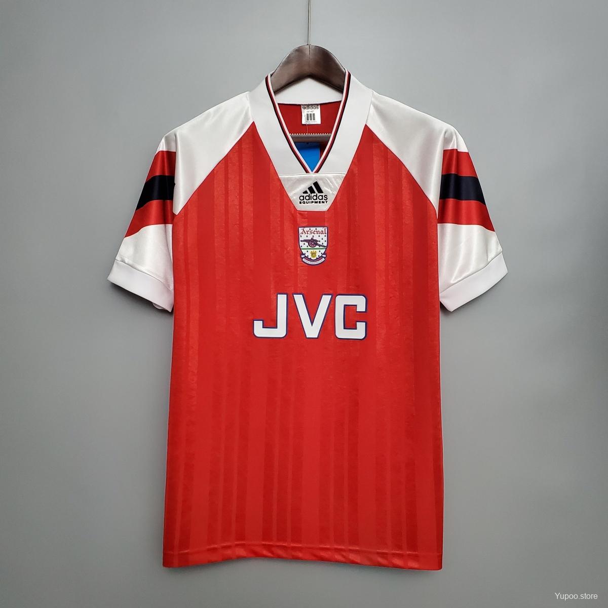 Arsenal 1992-93 Home Jersey