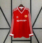 MANCHESTER UNITED FC CLASSIC LONG SLEEVE SHIRT 1986-88