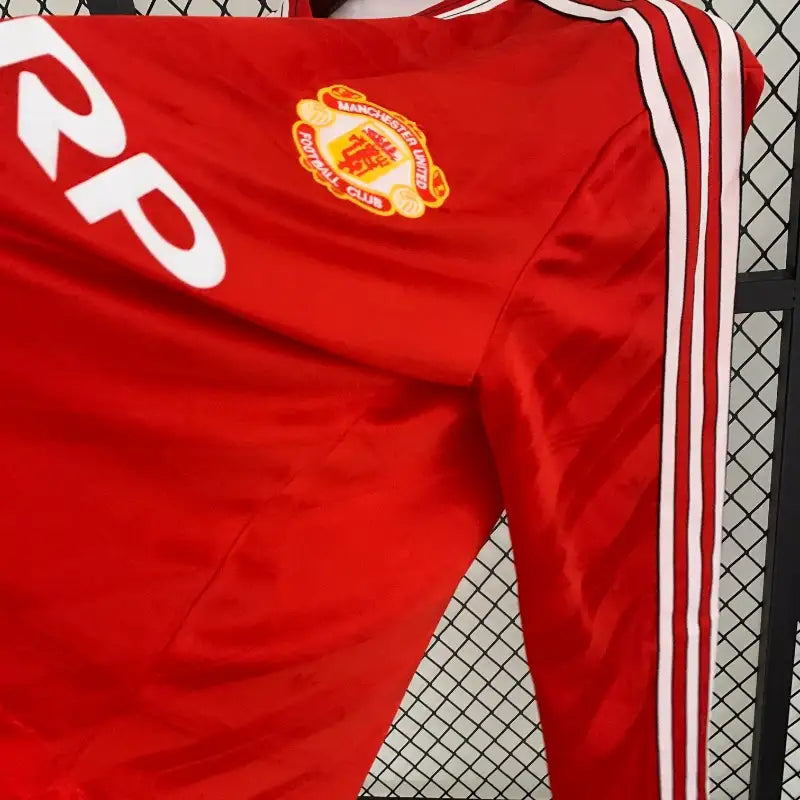 MANCHESTER UNITED FC CLASSIC LONG SLEEVE SHIRT 1986-88