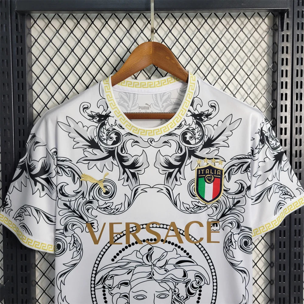 ITALY 2023 CONCEPT VERSACE WHITE HOME SHIRT