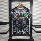 ITALY 2023 CONCEPT VERSACE BLACK HOME SHIRT