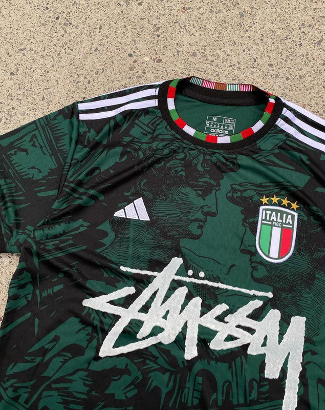 ITALY X STUSSY - JERSEY GREEN