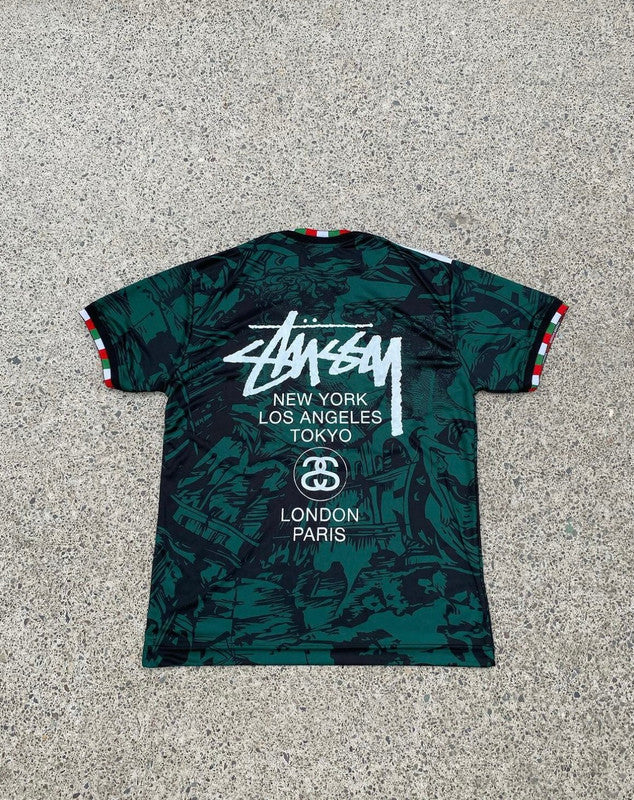 ITALY X STUSSY - JERSEY GREEN