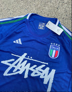 ITALY X STUSSY - JERSEY BLUE