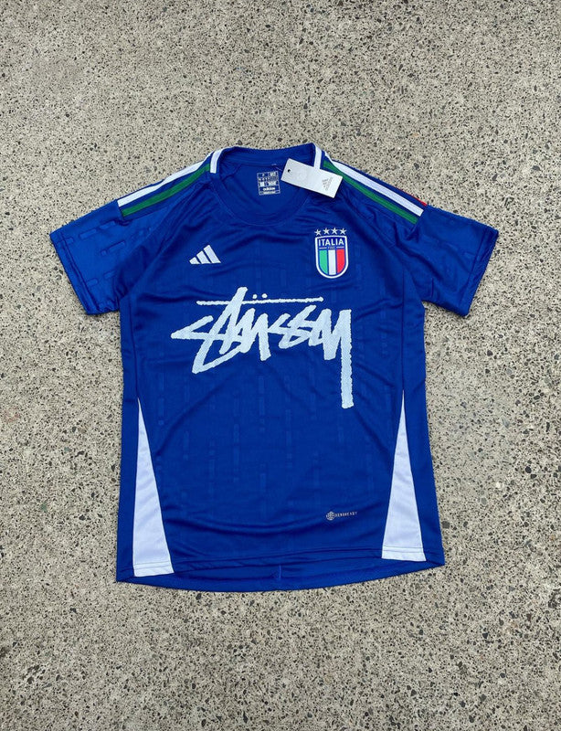 ITALY X STUSSY - JERSEY BLUE