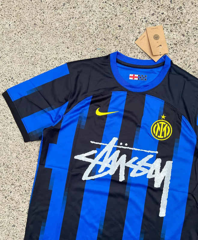 STUSSY X INTER - JERSEY - BLUE/BLACK