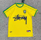 YELLOW - BRASIL X STUSSY JERSEY