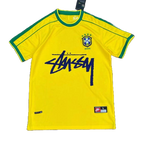 YELLOW - BRASIL X STUSSY JERSEY