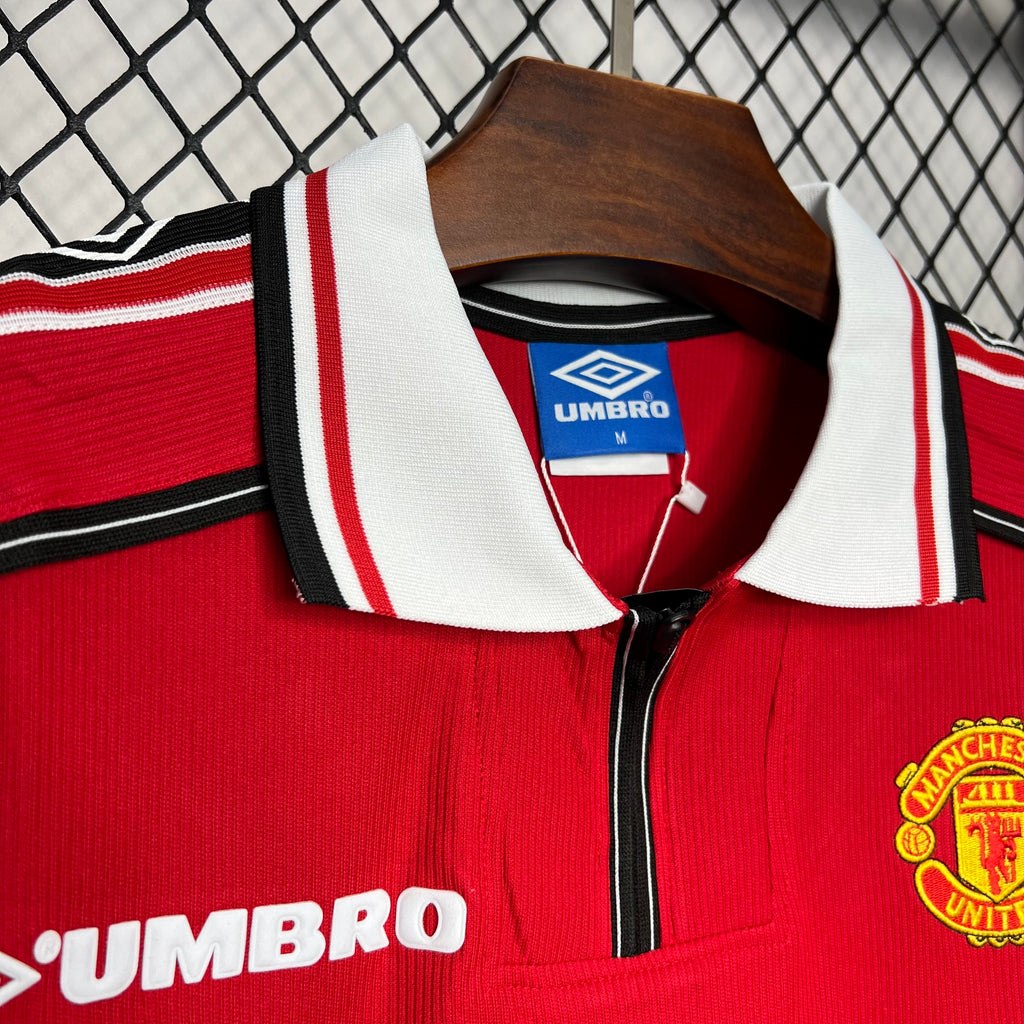 Manchester United 1998-99 Home Retro Jersey