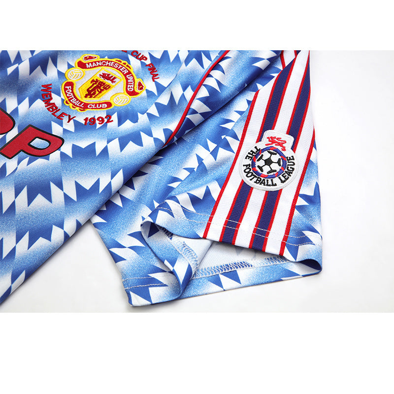Manchester united 1990-92 Away League Cup Final Jersey