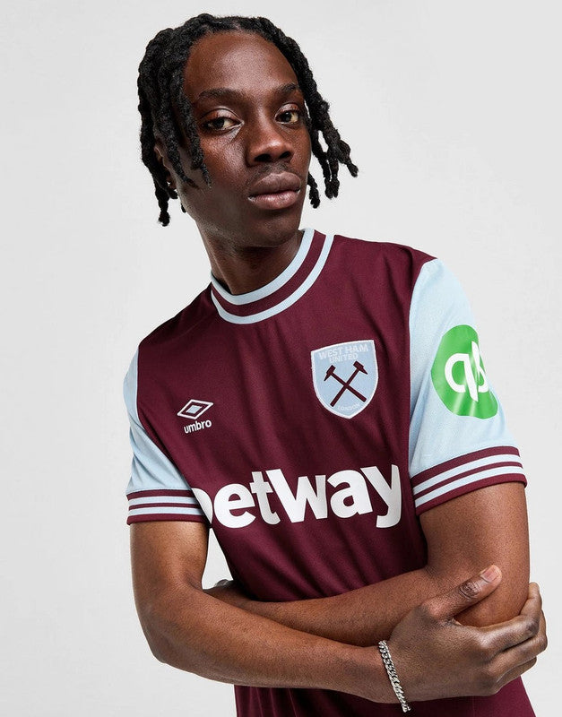 WEST HAM UNITED FC 2024/25 HOME SHIRT