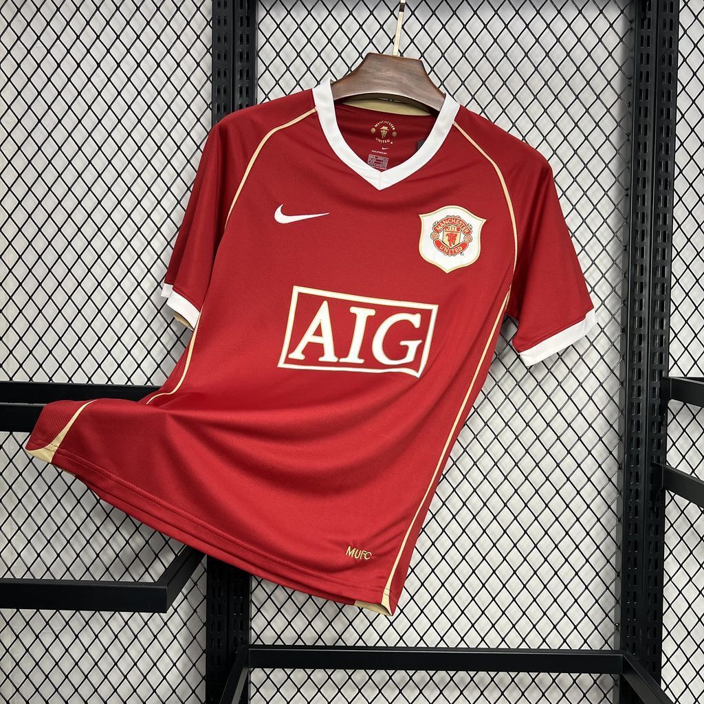 Manchester United 2006-07 Home Retro Jersey