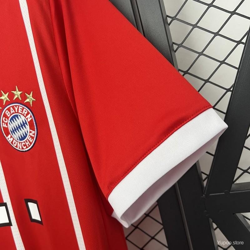 Bayern Munich 17/18 Retro Home Jersey