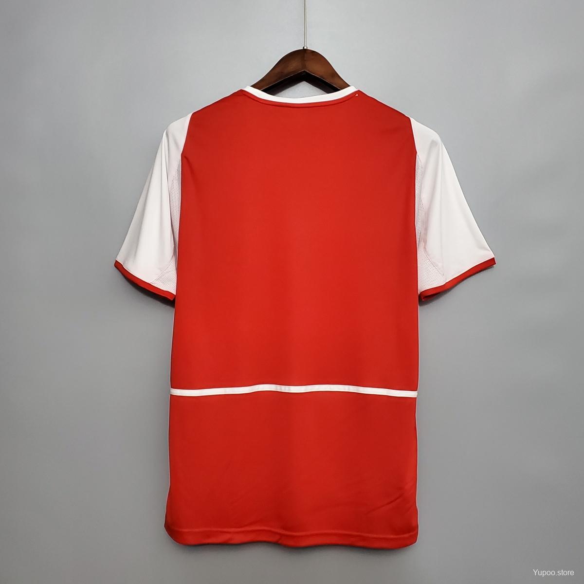 Arsenal 2002-04 home Jersey