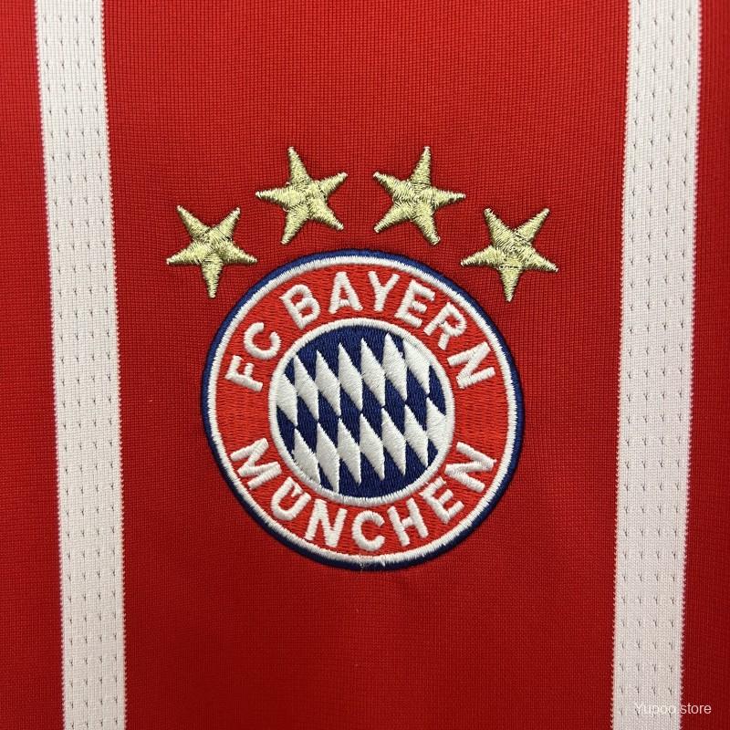 Bayern Munich 17/18 Retro Home Jersey