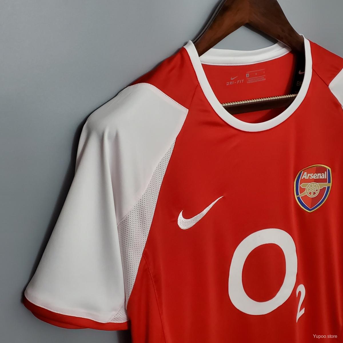 Arsenal 2002-04 home Jersey
