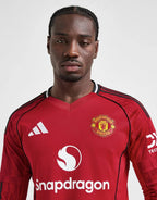 ADIDAS MANCHESTER UNITED FC 25/26 LONG SLEEVE HOME SHIRT