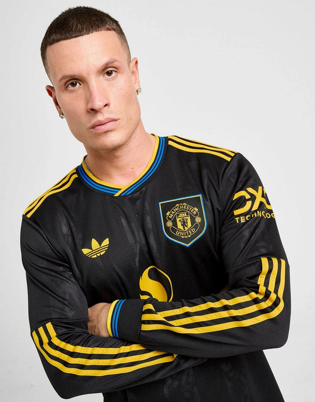 ADIDAS ORIGINALS MANCHESTER UNITED FC 25/26 LONG SLEEVE THIRD SHIRT