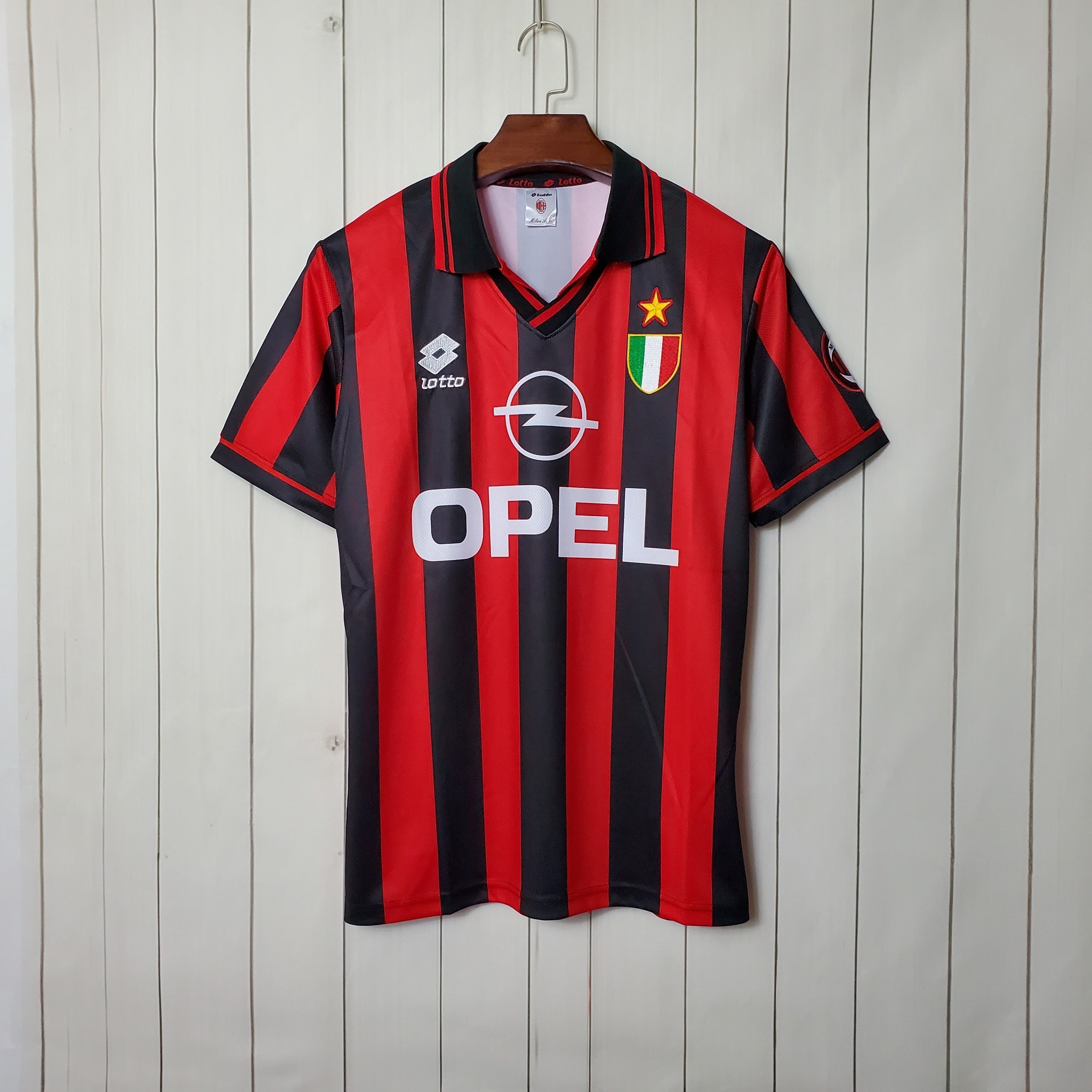 AC Milan 1996-97 Home Retro Jersey