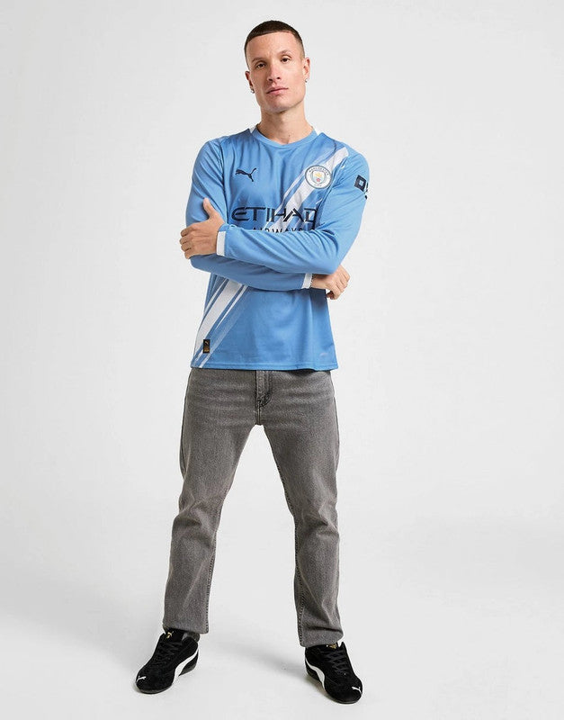 PUMA MANCHESTER CITY FC 2025/26 LONG SLEEVE HOME SHIRT