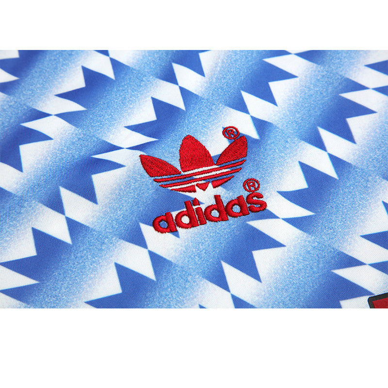 Manchester united 1990-92 Away League Cup Final Jersey