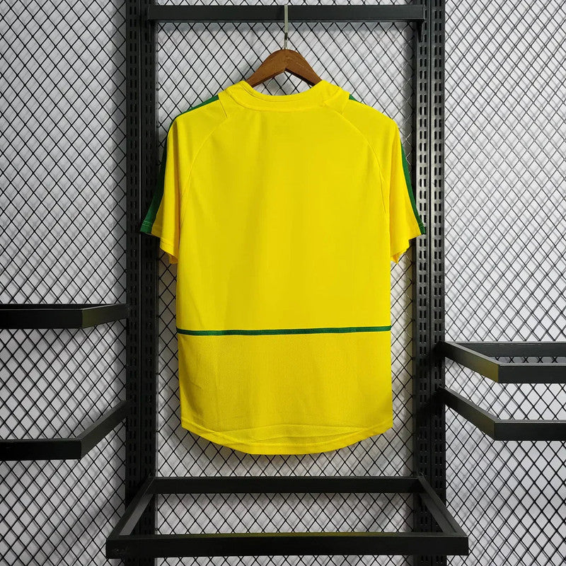 BRAZIL 2002 HOME SHIRT