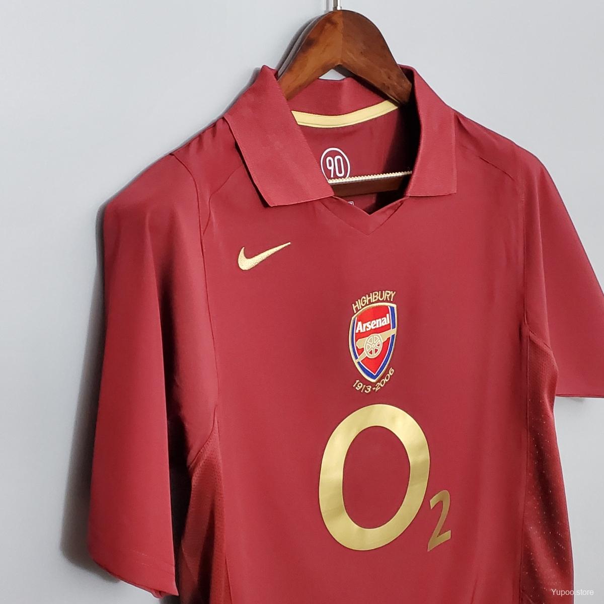 Arsenal 2005-06 Home Jersey