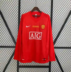MANCHESTER UNITED FC CLASSIC LONG SLEEVE SHIRT 2007-08