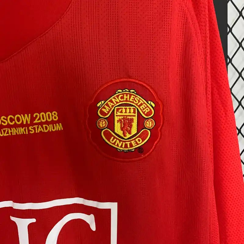 MANCHESTER UNITED FC CLASSIC LONG SLEEVE SHIRT 2007-08