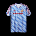 Manchester united 1990-92 Away League Cup Final Jersey