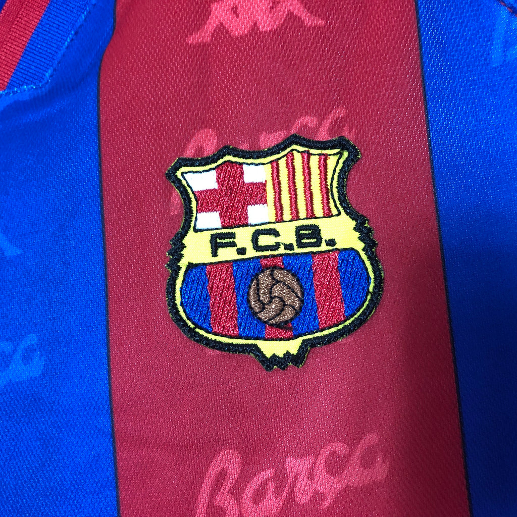 Barcelona 96-97 Retro home Jersey