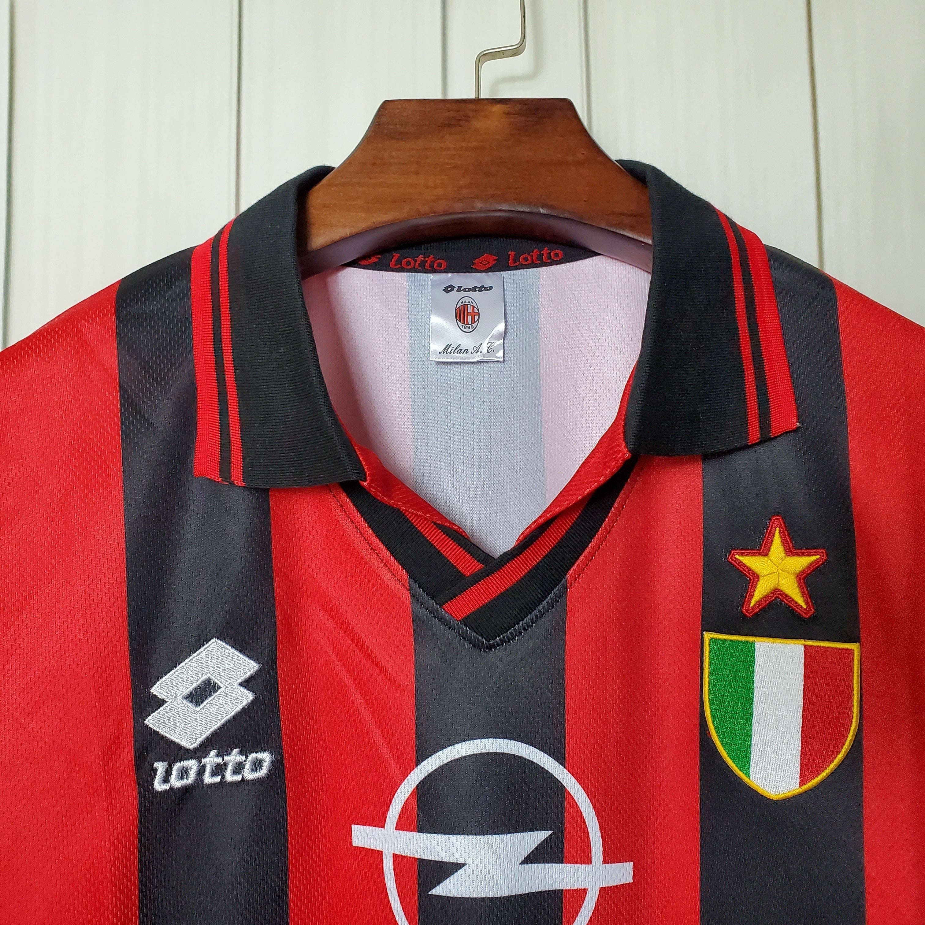 AC Milan 1996-97 Home Retro Jersey
