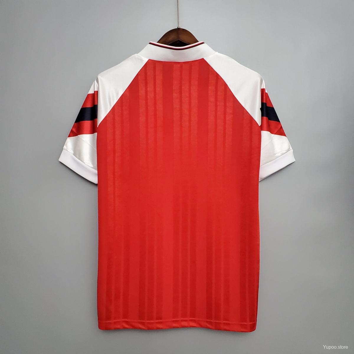Arsenal 1992-93 Home Jersey
